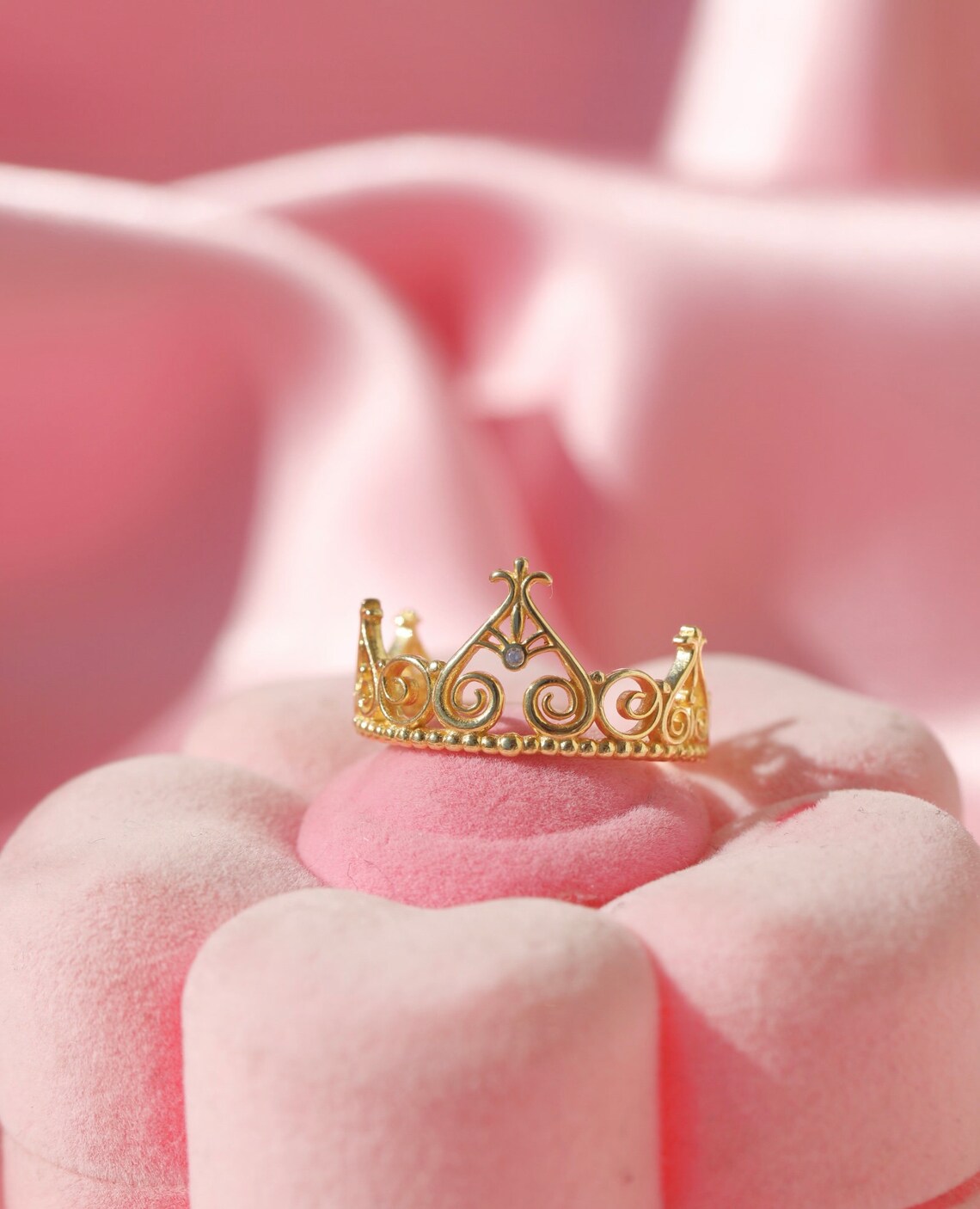 Anneliese Crown Ring Princess and the Pauper Crown Ring