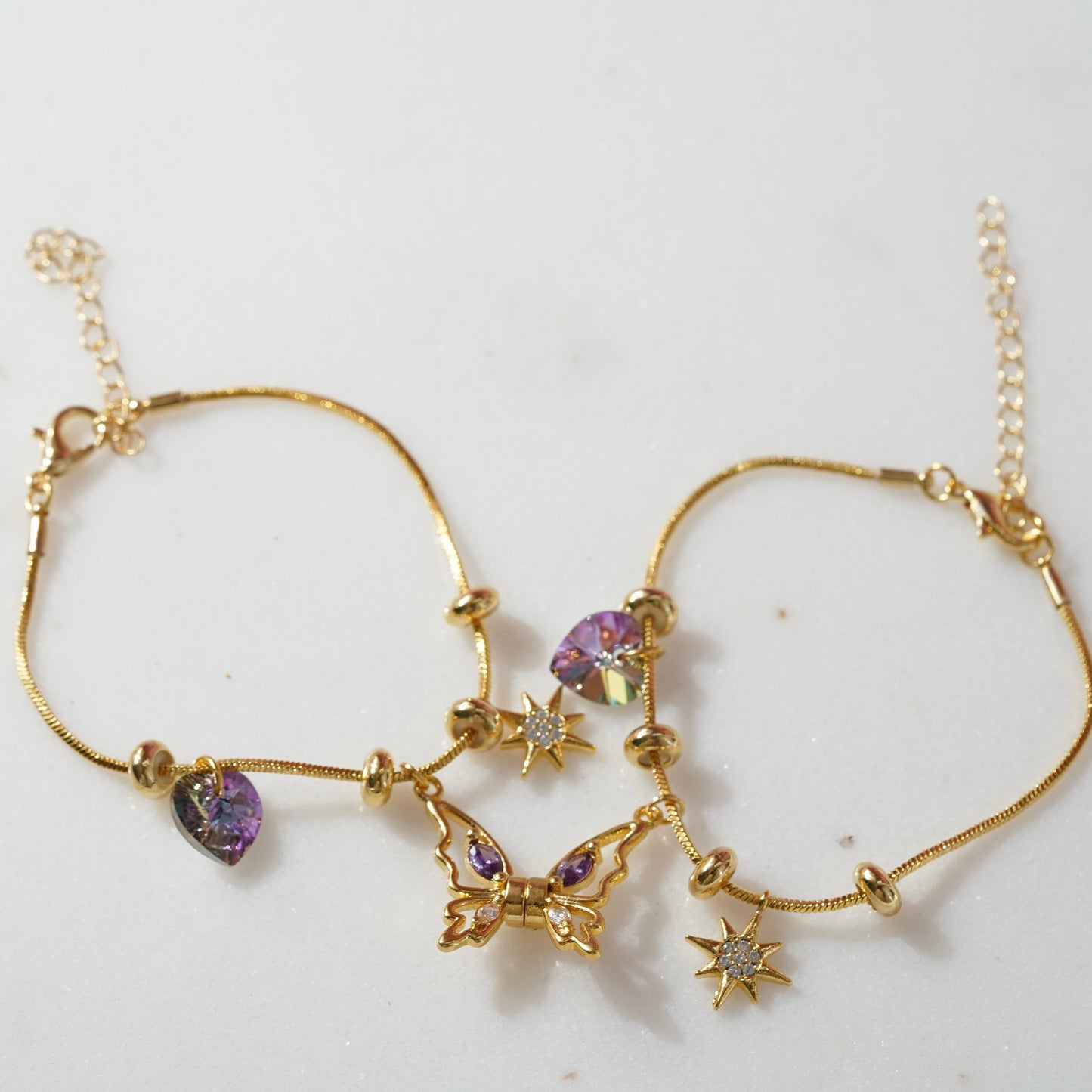 Best Friend Bracelet-matching Bracelet-Butterfly Bracelets-Matching Jewelry-Friendship Bracelet