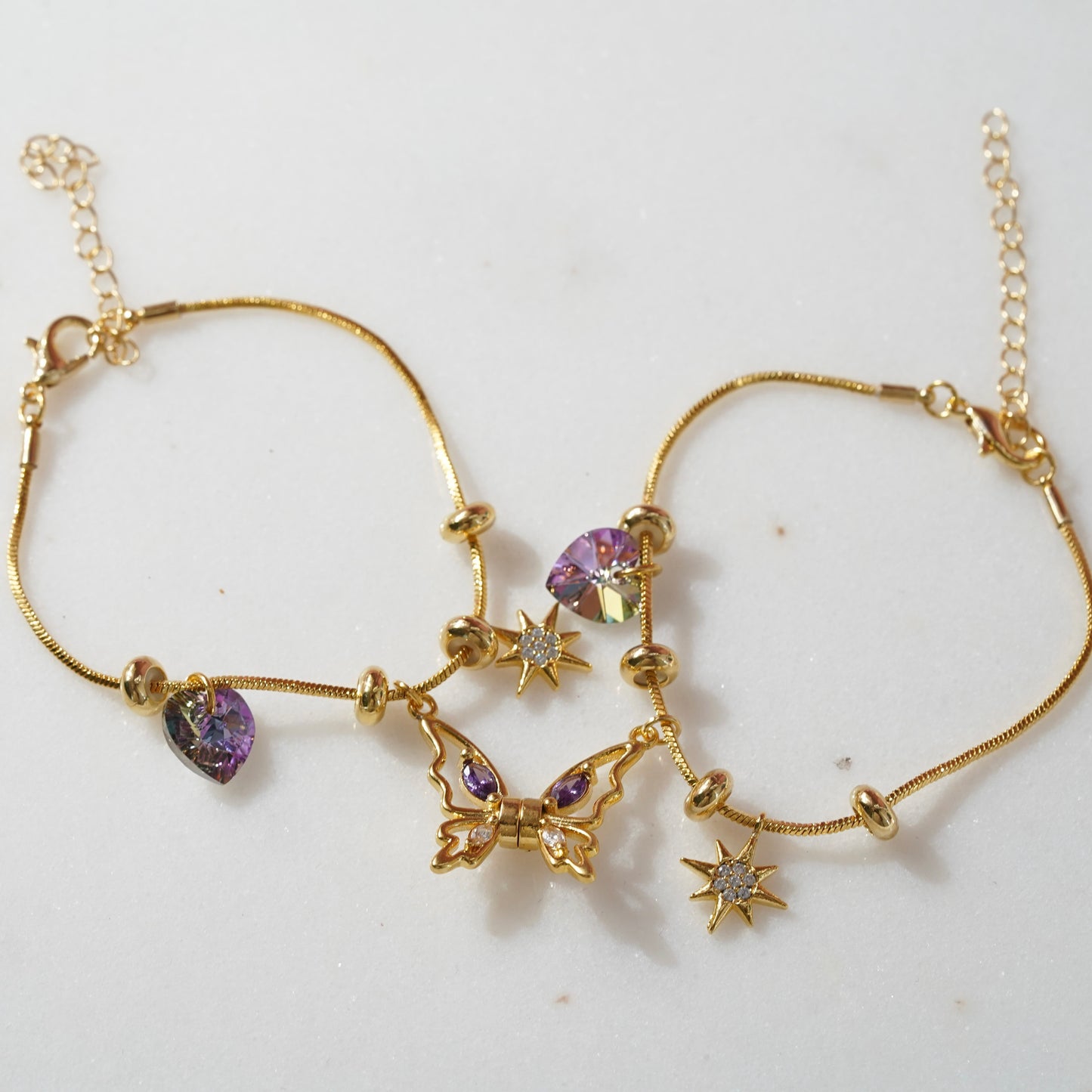 Best Friend Bracelet-matching Bracelet-Butterfly Bracelets-Matching Jewelry-Friendship Bracelet
