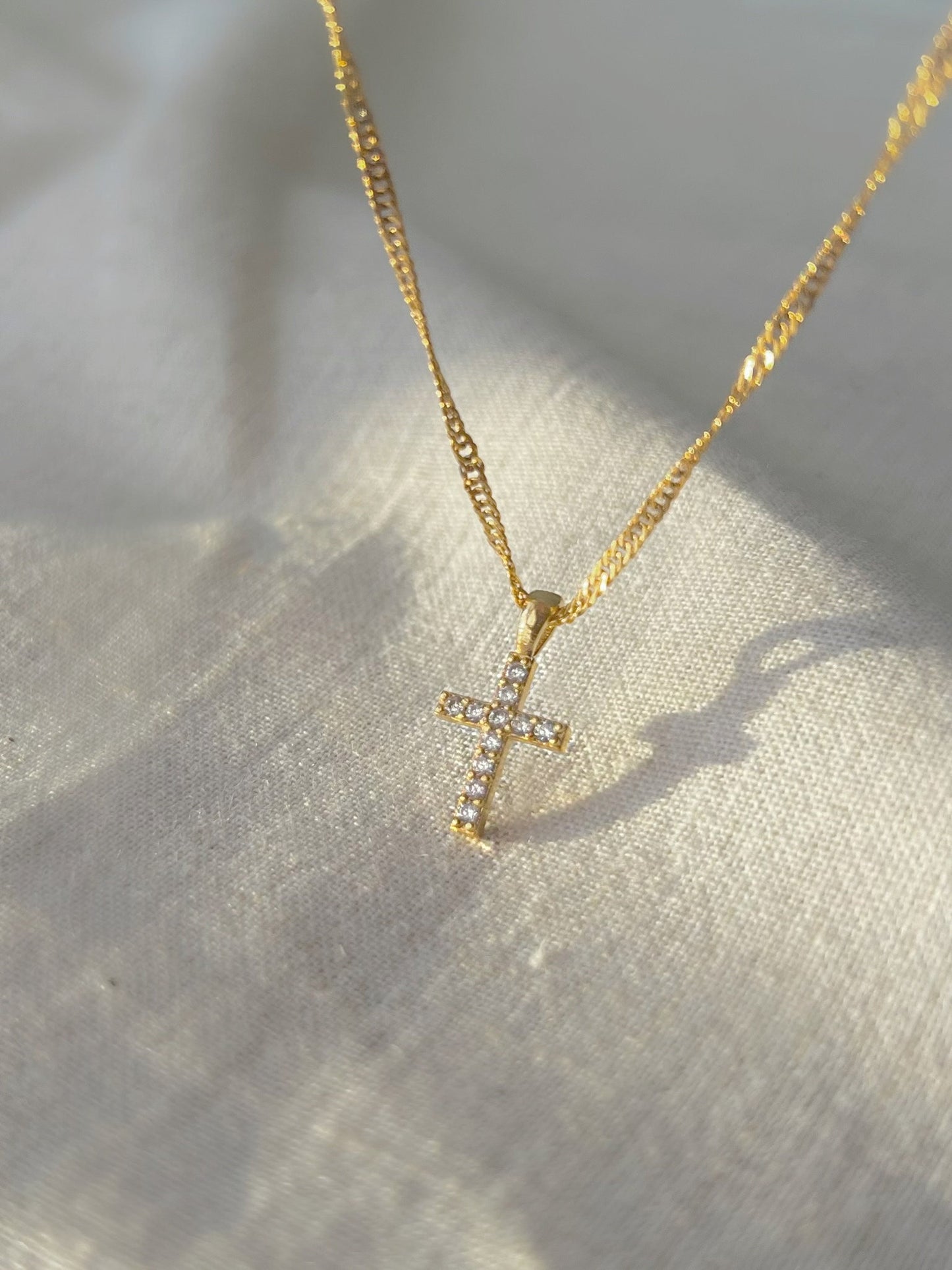 Cross necklace women, sideways cross necklace, gold cross necklace, dainty jewelry, gifts for her, gift for women, necklaces for women
