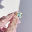 LDR Emerald Ring -Lana Engagement Ring