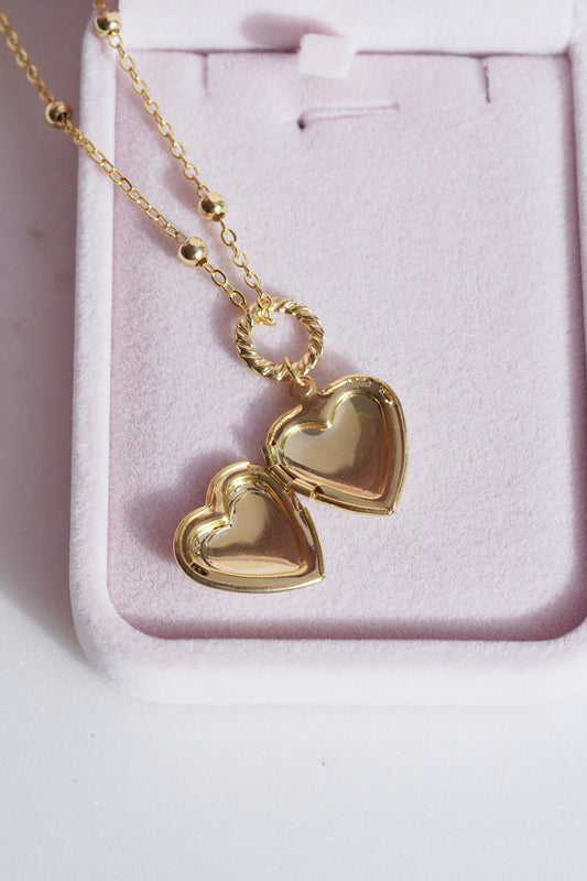 Margot Robbie Necklace,Heart Shaped Necklace, Gold Plated Necklace, Movie inspiration necklace, , What was I made for necklace