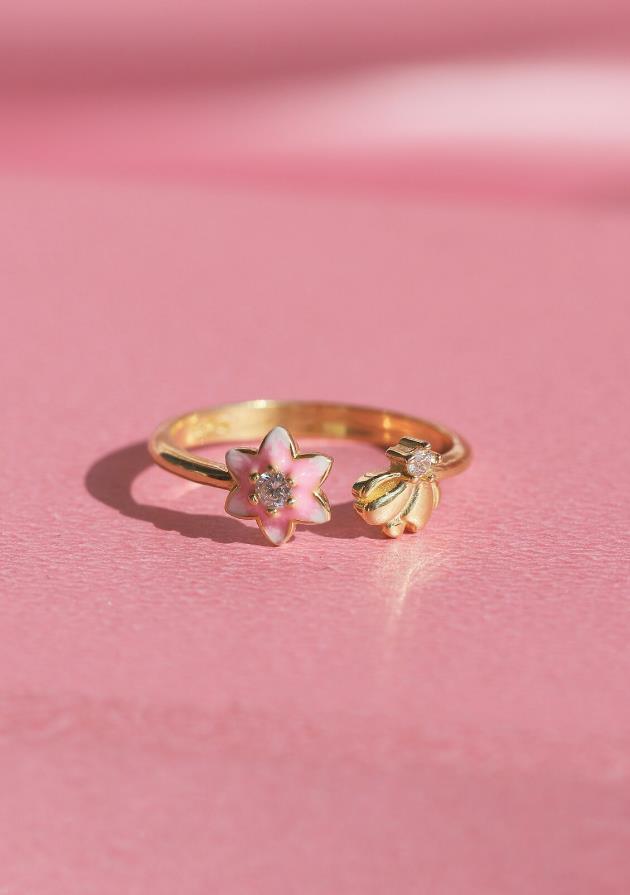 Mulan Magnolia Ring, Princess Mulan Flower Ring